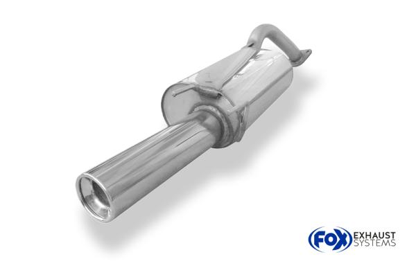 Endschalldämpfer - 1x90 Typ 13 passend für: Toyota Corolla E9